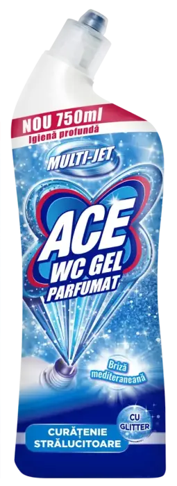 Tualetes tīrīšanas līdzeklis ACE GLITTER MARIN, 750 ml