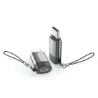 AWEI Adapter A12 Lightning|USB-C szare    |grey — Foto 1