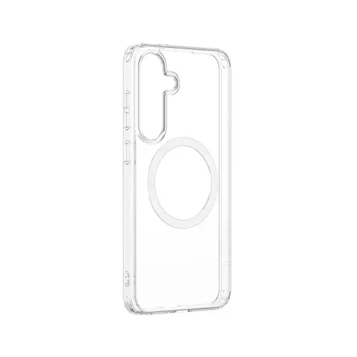 AmazingThing Minimal Mag Case with Magnetic Ring for Samsung Galaxy S25+ - Transparent Photo
