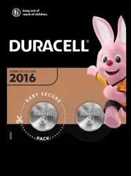 Baterijas Duracell CR2016 2 pack
