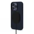 Decoded Leather Case with MagSafe for iPhone 14 Pro Max - navy blue Foto 2