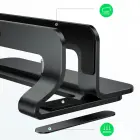 Ugreen Aluminum Vertical Stand Holder Stand for MacBook Laptop Tablet Silver (20471 LP258) Foto 2