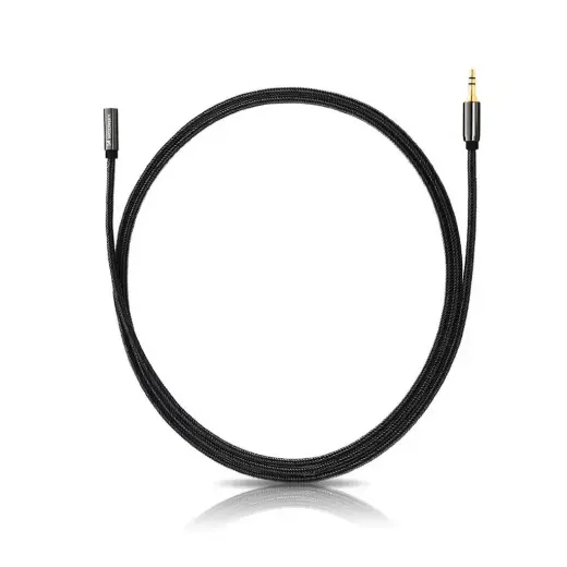 Wozinsky mini jack extension cable (female-male) AUX extension 3 m black Foto 4