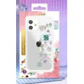 Kingxbar Lucky Series case decorated with original Swarovski crystals iPhone 12 mini transparent (Luck) Photo