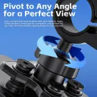 Blavec Uchwyt Rowerowy BV-04 Velo to handlebar with shock absorbtion (BV04-SAHB) black Photo