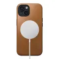 Nomad Modern Leather case for iPhone 15 6,1" english tan Фото num