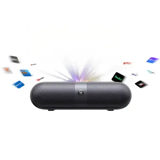 Yaber K300s Multimedia Laser RGB FullHD 1080p Projector with JBL Speakers - Black Foto 12