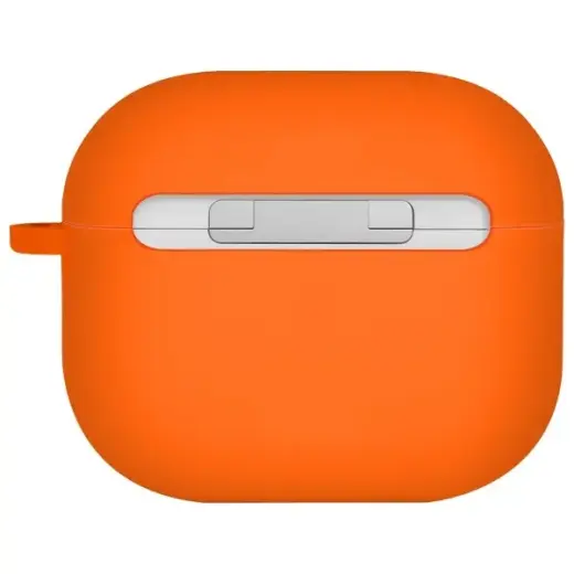 UNIQ case Nexo AirPods 4 + Ear Hooks Silicone volt orange Foto 2