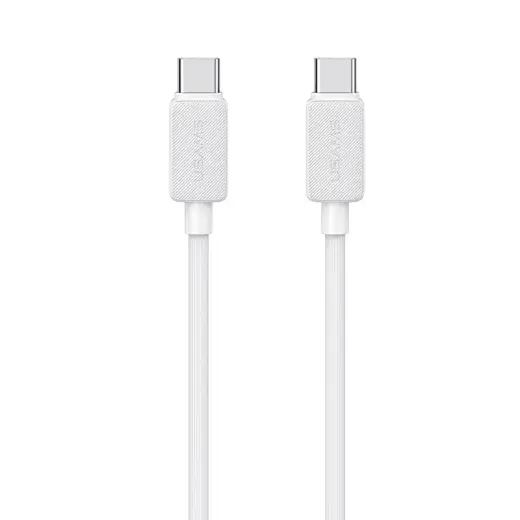 USAMS US-SJ696 провод для передачи данных и зарядки | USB-C на USB-C | 60W | 2м | белый