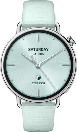 Xiaomi Watch S4 41mm Fluororubber Strap  Mint Green