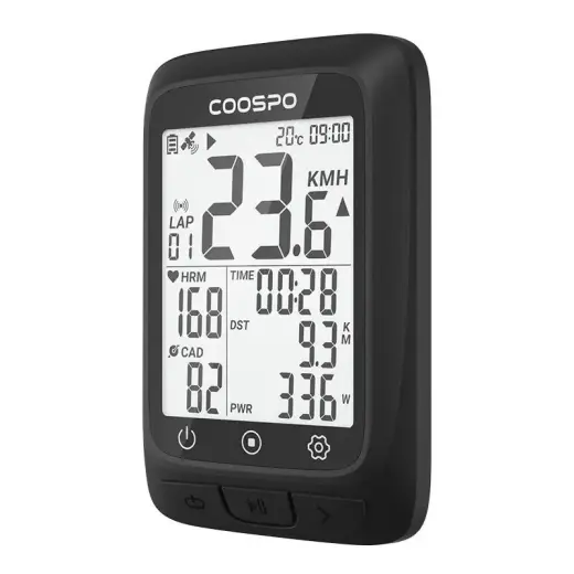 Bike Computer Coospo BC107 compatibile with z: Strava, Trainingpeaks etc. Photo