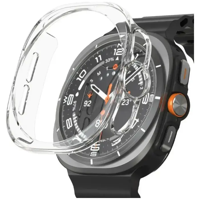 Araree Nukin viedpulksteņa maciņš (apvalks) priekš Samsung Galaxy Watch Ultra 2 | caurspīdīgs