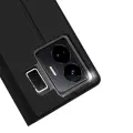 Dux Ducis Skin Pro Case For Realme GT Neo 5 | Realme GT3 Flip Cover Card Wallet Stand Black Фото num