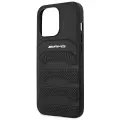 AMG Leather Debossed Lines Case for iPhone 14 Pro Max — Foto 6