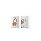 Guess Rectangle Metal Script Logo ENC Wireless Headphone Orange — Foto 10