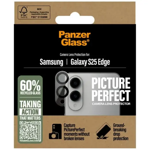 Tempered Glass for Lens PanzerGlass PicturePerfect Lens Protector for Samsung Galaxy S25 Edge Foto 4