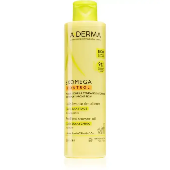 A-Derma Exomega Control Shower Oil 200 Ml