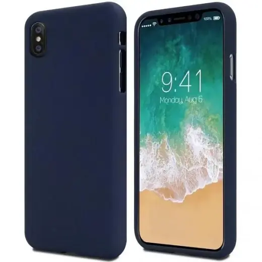 Mercury Soft iPhone 12|12 Pro 6,1" niebieski|midnight blue Фото num