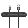 Ugreen 2x self-adhesive 4 cables organizer black (30762) Photo