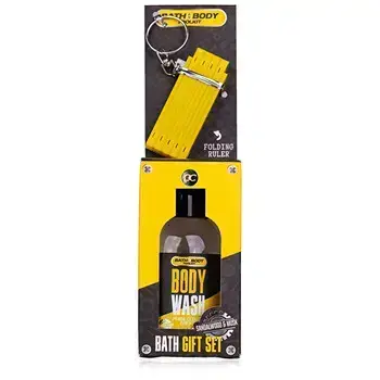 Accentra Men Bath and Body Toolkit Gift Set - Dárková sada se skládacím metrem