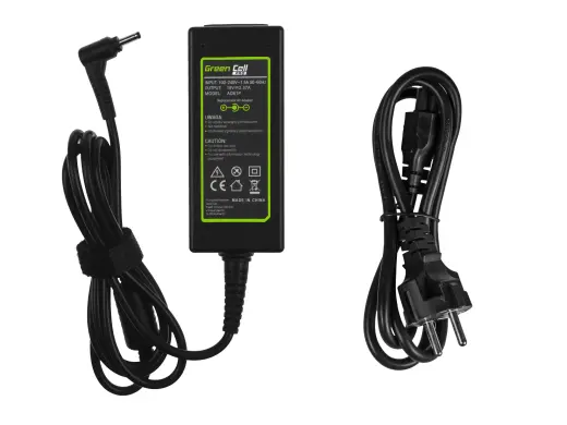 Green Cell PRO Charger | AC Adapter 19V 2.37A 45W for Asus ZenBook UX21E UX31E, Acer Chromebook 11 CB3-111 13 CB5-311 Foto 3