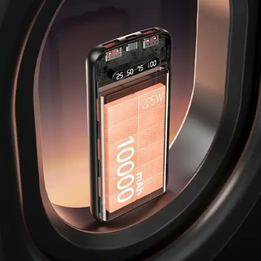 AWEI P10K external battery (powerbank) | 10000 mAh | 22.5W | black Photo