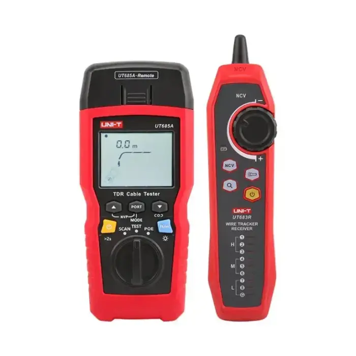 Cable Tester RJ45, RJ11, 300m, POE 802.3AF, 802.3 AT, 802.3BT, Ethernet port test; UNIT