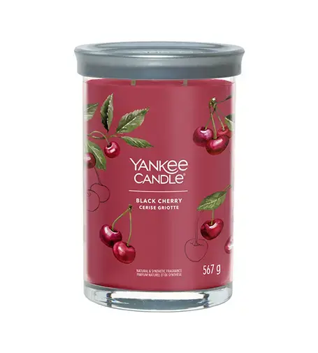 Yankee Candle Black Cherry signature tumbler large 567 g Photo