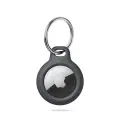 Tech-Protect Rough case for Apple AirTag with ring - black — Фото 1