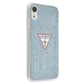 Guess GUHCI61PCUJULLB iPhone Xr light blue hardcase Jeans Collection Foto 4