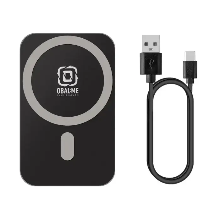 OBAL:ME MagNetix Plate Wireless Car Charger Mount 15W Black Photo