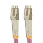 Qoltec Patchcord fiber optic LC/UPC - LC/UPC | Multimode | 50/125 | OM4 | Duplex | 3m — Foto 2