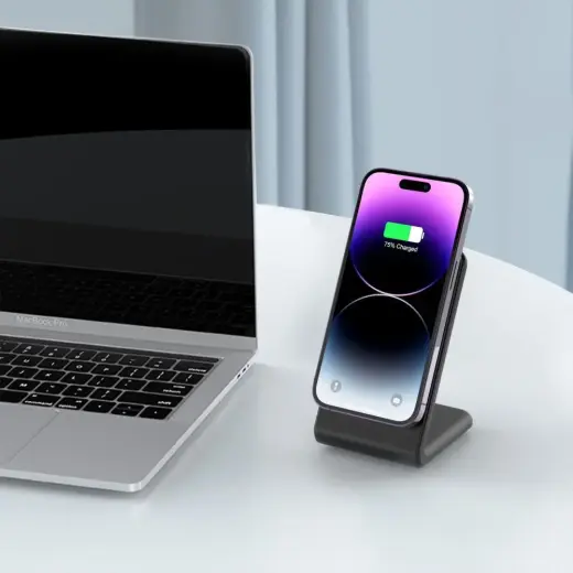 TECH-PROTECT QI15W-A38 MAGNETIC MAGSAFE WIRELESS CHARGER BLACK Foto 6