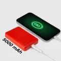 5000 mAh беспроводной магнитный Внешний аккумулятор (powerbank) Красный Фото num
