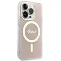 Guess GUHMP14LH4STP iPhone 14 Pro 6.1" różowy|pink hardcase 4G MagSafe Фото num