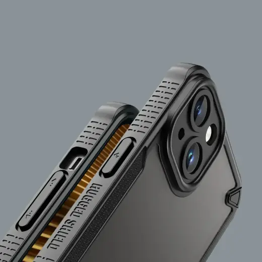 Defender Matt case for iPhone 15 6,1" black Фото num