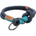 Collar for dogs : Trixie BE NORDIC choke, S: 35 cm|ø 6 mm, dark blue|light blue Photo