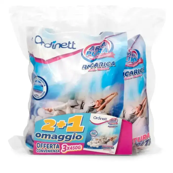 Moisture absorber supplement 3 pcs. x 450g neutral scent Photo