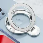 Phone stand CIRCLE - stick-on - silver — Фото 4