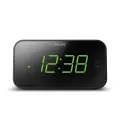PHILIPS radio pulkstenis, melns Photo