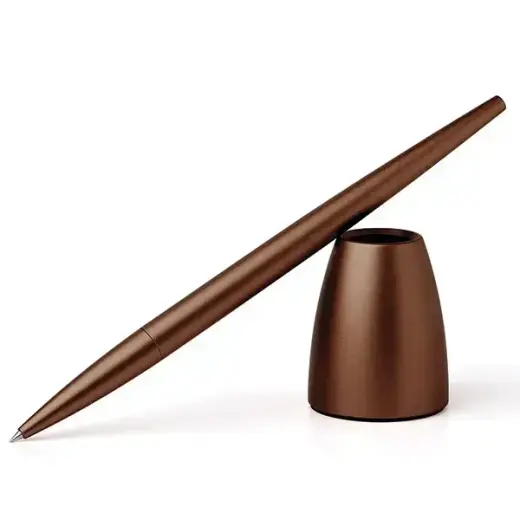 Lexon Scribalu Pen with Base bronze LS64BZ Фото num