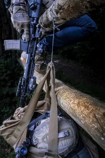 Tactical Fast Rope datu pārraides un uzlādes vads | USB-C uz USB-C | 100W | 2m | pelēks Foto 2