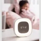 Alarm clock with Night Light LED PURE FNL-03 BJORN white square Forever Light Photo