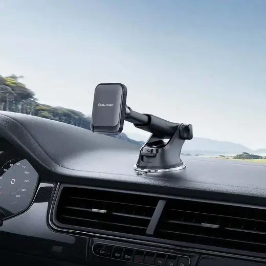 Blavec Car holder BH-02 magnetic to windshield / dashboard (BH02-MWSB) black Foto 5