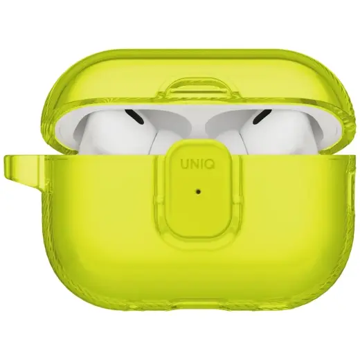 Case UNIQ Glase Pro for AirPods Pro 3     Lock Case yellow Foto 3