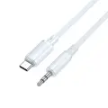 Borofone Cable AUX BL21 Lemon - Type C to jack 3,5mm - 1 metre blue Photo