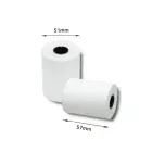 Qoltec Thermal roll 57 x 30 | 55g / m2 | 10 pcs. | BPA free Foto 3