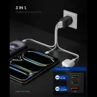 Spigen Essential EE673EU tīkla lādētājs | 67W | USB-C, USB-A | melns — Foto 2