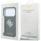 Case Guess Smooth & Big Strass Logo for iPhone 18 Pro / 17 Pro black — Photo 8