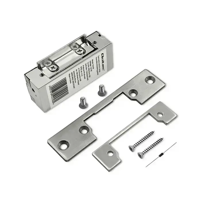 Qoltec Reverse electric strike | 12V | Stainless steel Foto 2